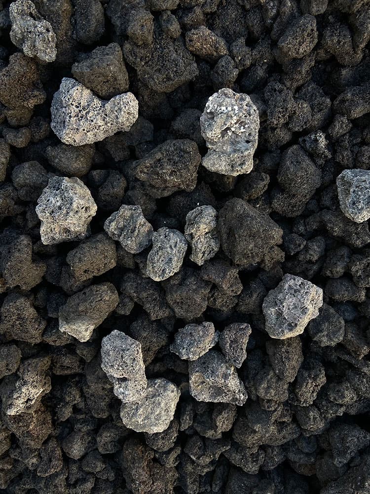 image of lava rocks